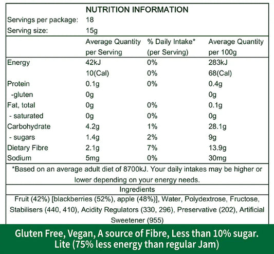 Blackberry & Apple Jam Spread
