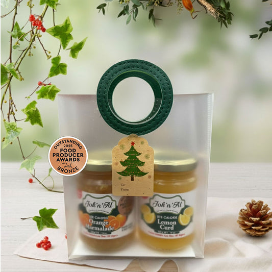 Duo Jars D (Oranges Marmalade + Lemon Curd)