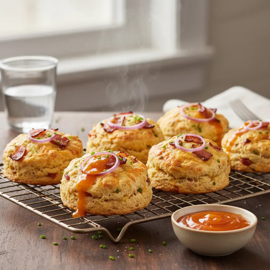 Bacon and Savoury Apricot Scones