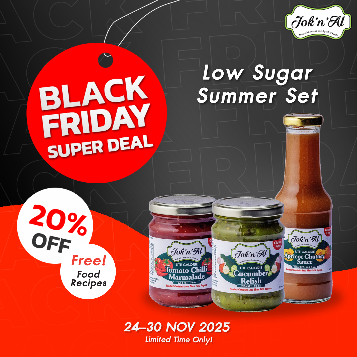 Low Sugar Summer Set